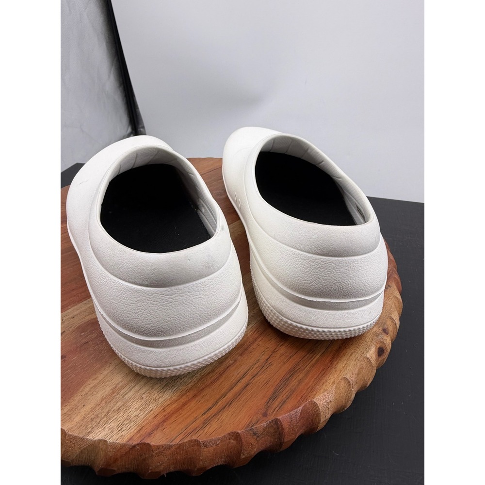 Crocs On-The-clock Clogs Women Size 9 White Slip Resistant Work Shoes 205073 - Picture 5 of 8